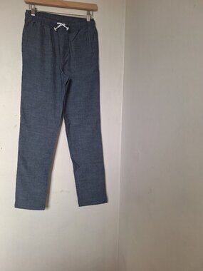 Joe Fresh Kids Dark Grey Drawstring Pants Size XL/TG 100% Cotton